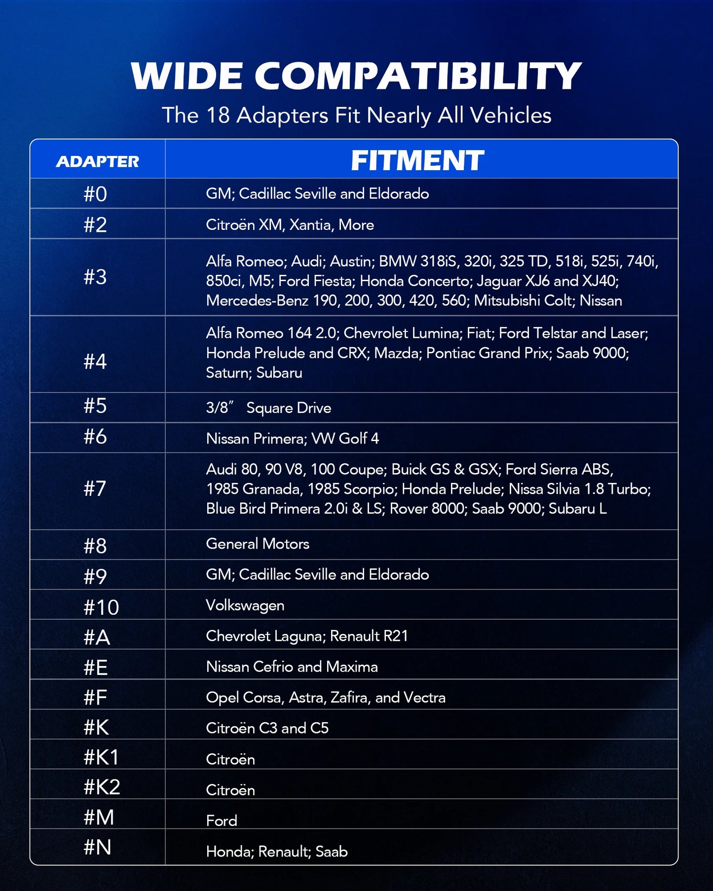 OMT Universal Disc Brake Caliper Tool Kit Wind Back Hooks