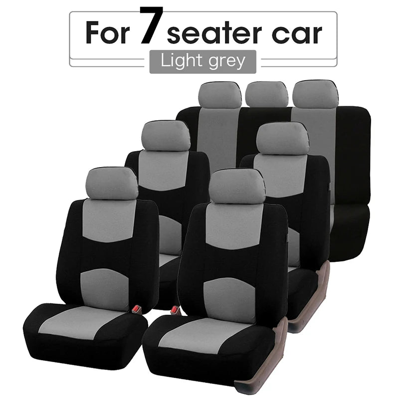 AUTOYOUTHCN Car Seat Cover Airbag Compatible Ventilation Cloth Protection Interior