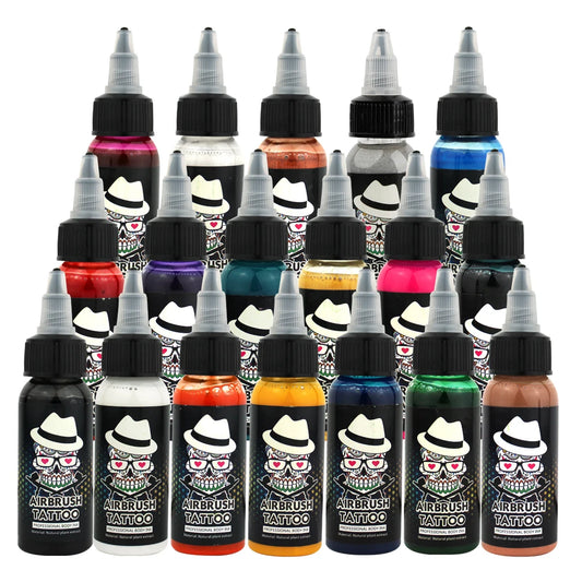 Colors Temporary Tattoo Airbrush Pigment For Body Art