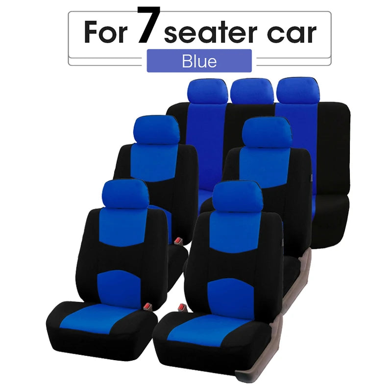 AUTOYOUTHCN Car Seat Cover Airbag Compatible Ventilation Cloth Protection Interior