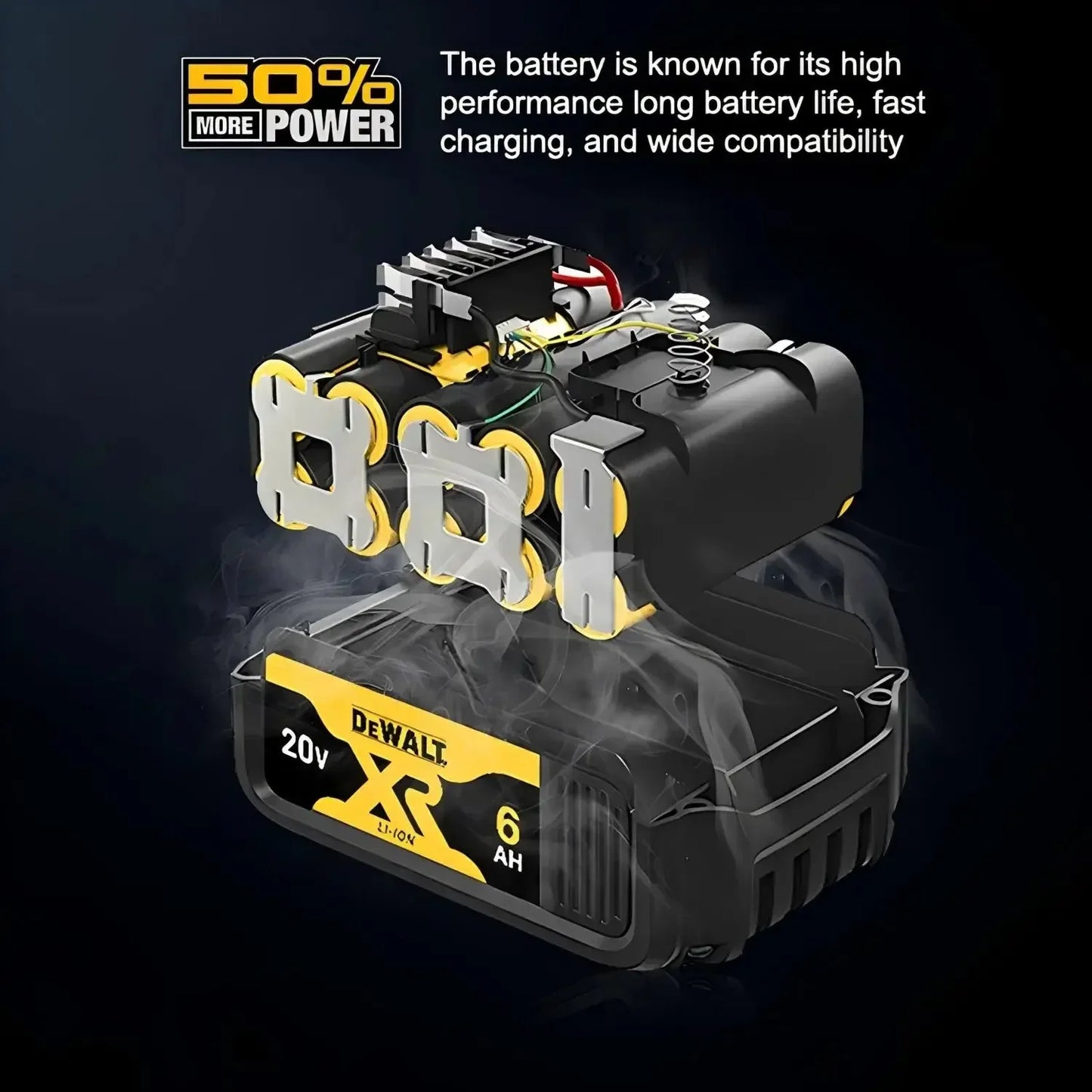 DeWALT FlexVolt Battery 6Ah 9Ah For DCB606 DCB205 DCB206 DCB182