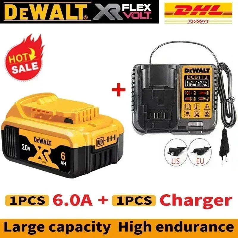 DeWALT FlexVolt Battery 6Ah 9Ah For DCB606 DCB205 DCB206 DCB182