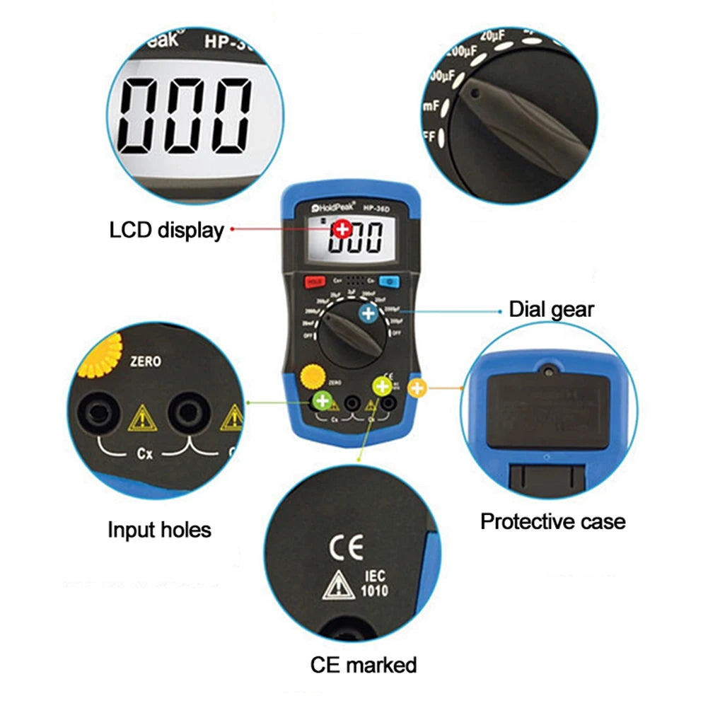 DM6013L Digital Capacitance Tester LCD Backlight Meter