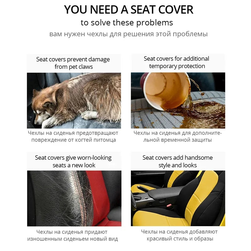 Zhejiang CN Universal Car Seat Covers PVC Fabric Kit