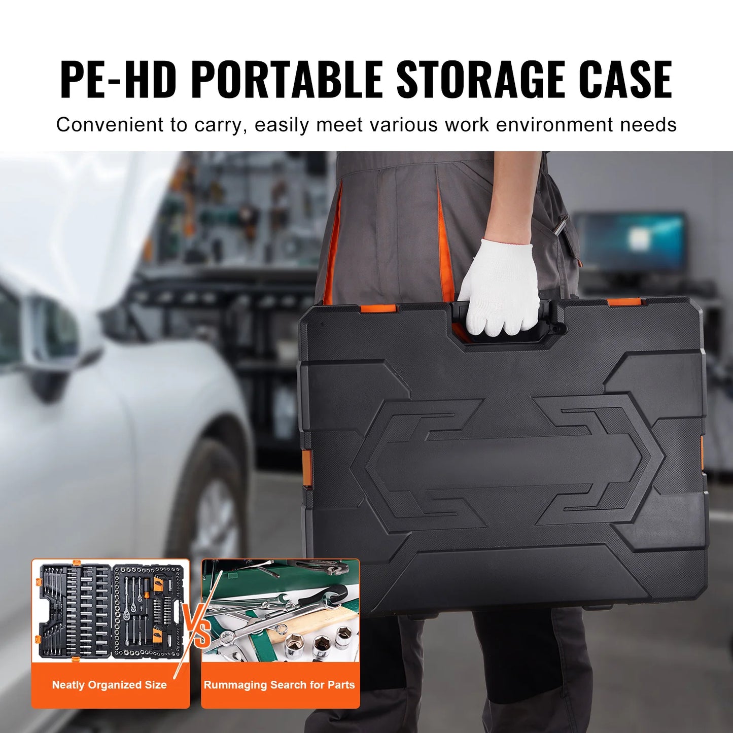 SucceBuy Mechanics Tool Set and Socket Kit 145 205 Pcs