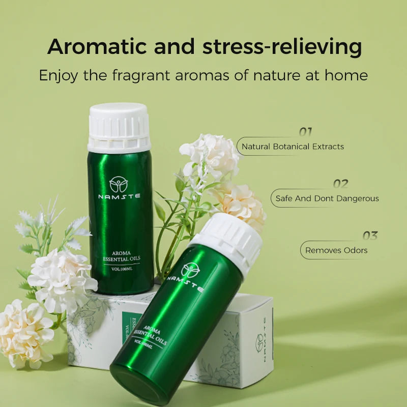 NAMSTE Electric Aromatic Diffuser Pure Plant Essential Oils