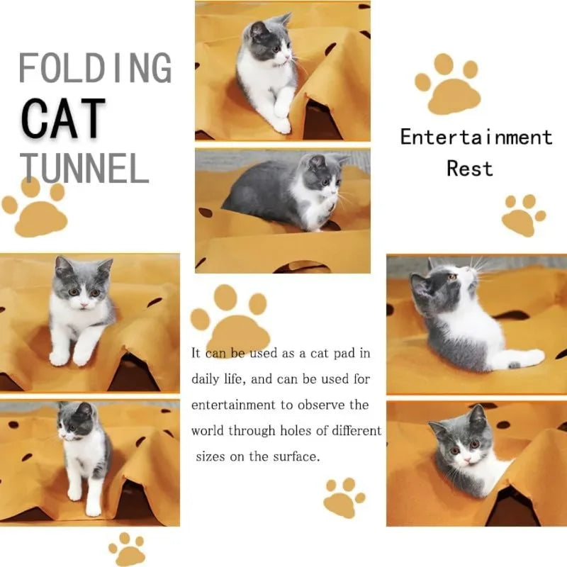 Pets And Pistons Foldable Cat Game Blanket Training Mat