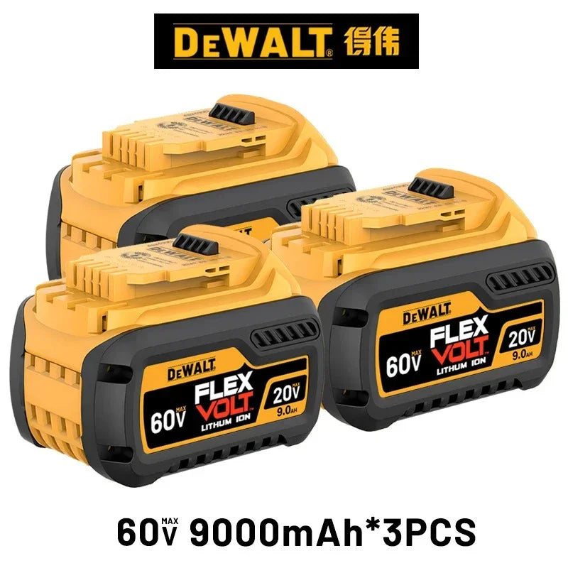 DeWALT FlexVolt Battery 20V 60V 6Ah 9Ah For DCB606 Charger