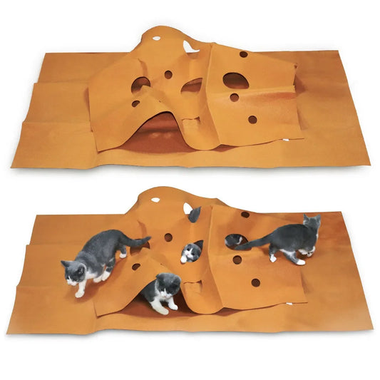 Pets And Pistons Foldable Cat Game Blanket Training Mat