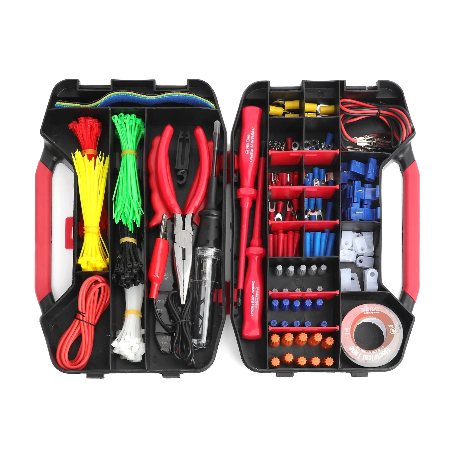 Hign-concerned 399Piece Auto Electrical Repair Kit Universal