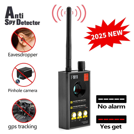 F911 Hidden Camera Detector Anti Spy Receiver RF Detector
