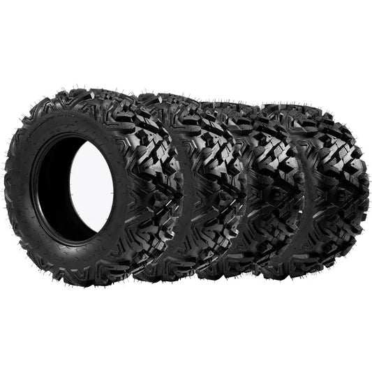 ZRGAE ATV UTV Mud Tire Set 4 Ply Tubeless AllTerrain