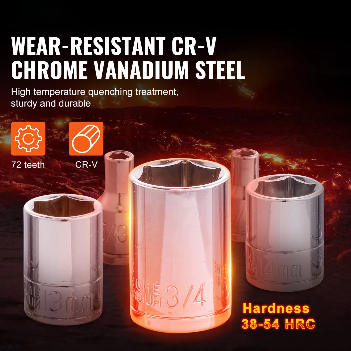 SucceBuy Mechanics Tool Set and Socket Kit 145 205 Pcs