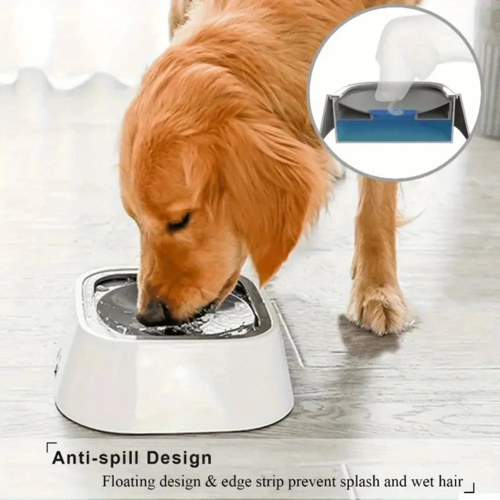 Hign-concerned Non-Slip Plastic Dog Water Bowl With Filter