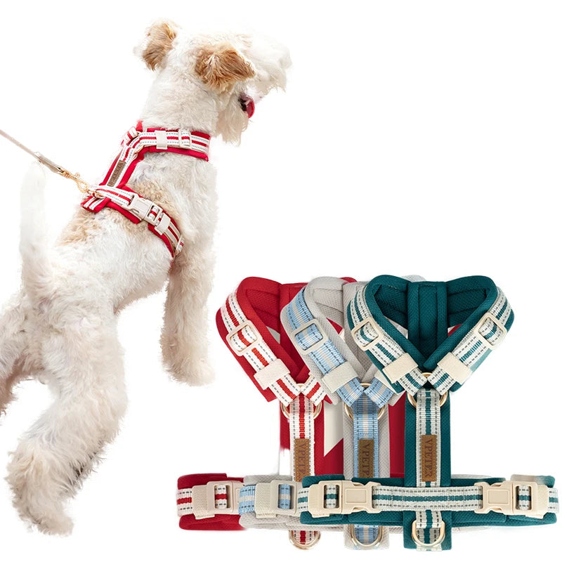 Choice Adjustable Y Shaped Dog Harness Reflective Straps For Puppy