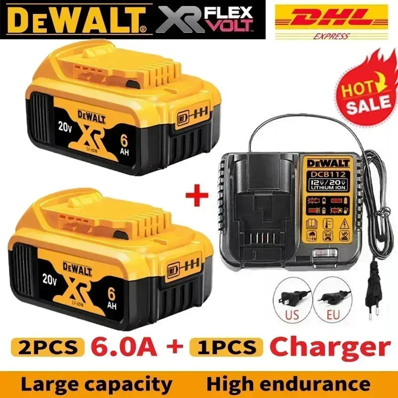DeWalt FlexVolt 20V 60V Max Battery 6Ah 9Ah DCB606