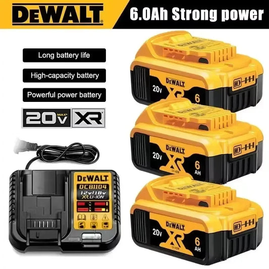 DeWALT FlexVolt Battery 20V 60V 6Ah 9Ah For DCB606 Charger