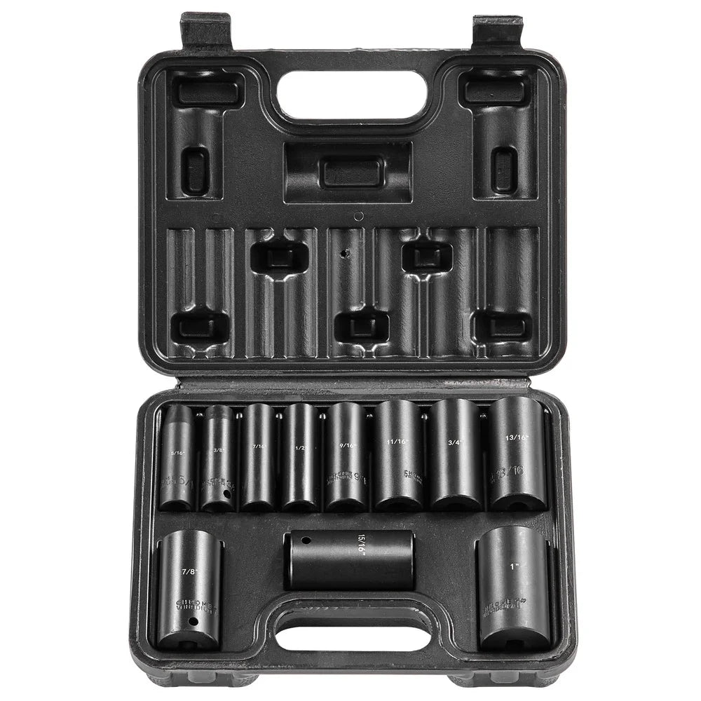 Hign-concerned CR V Impact Socket Set for High Torque