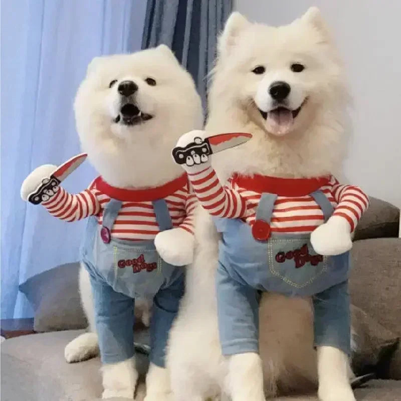 Halloween Dog Costumes Funny Adjustable Cosplay For Dogs